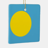 Palau Flag Keramisch Ornament (Rechts)
