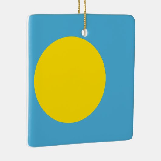 Palau Flag Keramisch Ornament (Rechts)