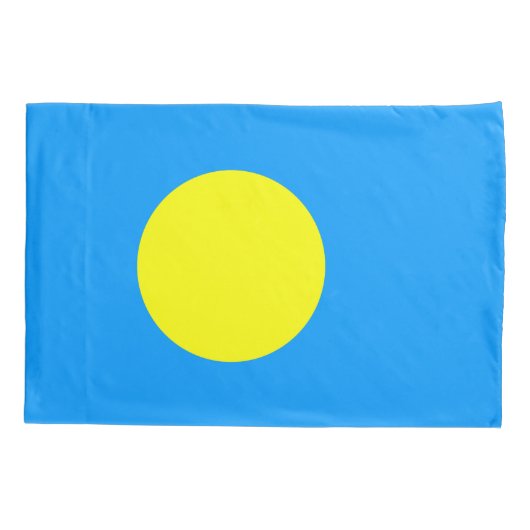 Palau Flag Kussensloop (Achterkant)