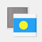 Palau Flag Magneet (Voorkant / Achterkant)