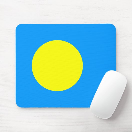 Palau Flag Muismat (Met muis)