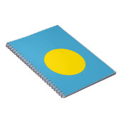 Palau Flag Notitieboek (Rechterzijde)