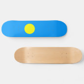 Palau Flag Persoonlijk Skateboard (Horizontaal)