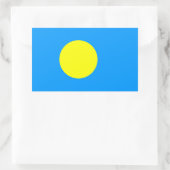 Palau Flag Rechthoekige Sticker (Tas)