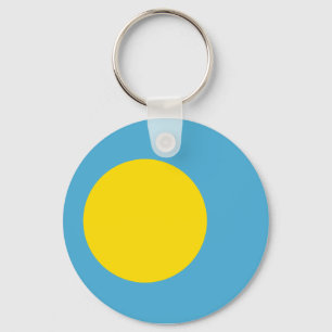 Palau Flag Sleutelhanger