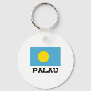 Palau Flag Sleutelhanger