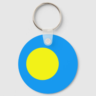 Palau Flag Sleutelhanger