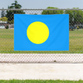 Palau Flag Spandoek (Insitu)