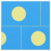 Palau Flag Stof (Close Up)