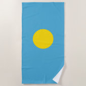 Palau Flag Strandlaken (Voorkant)