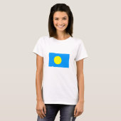 Palau Flag T-shirt (Voorkant volledig)