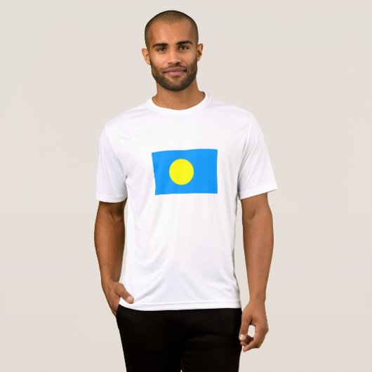 Palau Flag T-shirt (Voorkant volledig)