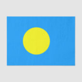 Palau Flag Tissuepapier (Voorkant)