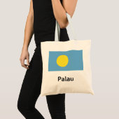 Palau Flag Tote Bag (Voorkant (product))