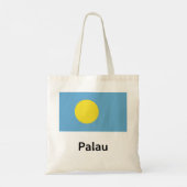 Palau Flag Tote Bag (Achterkant)
