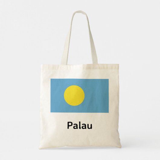 Palau Flag Tote Bag (Achterkant)