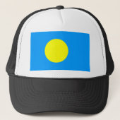 Palau Flag Trucker Pet (Voorkant)