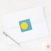 Palau Flag Vierkante Sticker (Envelop)