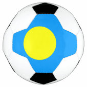 Palau Flag Voetbal (Voorkant)