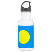 Palau Flag Waterfles (Voorkant)