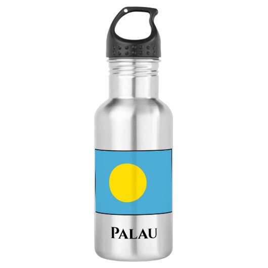 Palau Flag Waterfles (Voorkant)