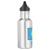 Palau Flag Waterfles (Links)