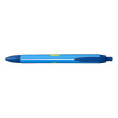 Palau Flag Zwarte Inkt Pen (Achterkant)
