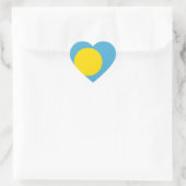 palau hart sticker (Tas)
