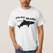 Palau Island duiken met haaien T-shirt (Voorkant)