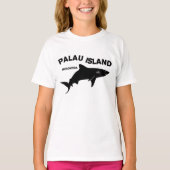 Palau Island duiken met haaien T-shirt (Voorkant)