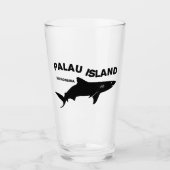 Palau Island - Micronesia Shark Diving Glas (Voorkant)