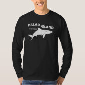 Palau Island - Micronesia Shark Diving T-Shirt (Voorkant)