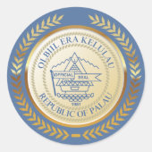 Palau officieel zegel (Voorkant)