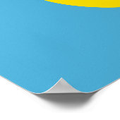 Palau - Palauan Flag Poster (Hoek)