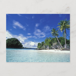 Palau, Rock Islands, Honeymoon Island, Wereld Briefkaart