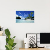 Palau, Rock Islands, Honeymoon Island, World Poster (Thuiskantoor)
