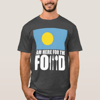 Palau souvenir eten reizen familie t-shirt