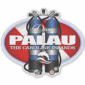 Palau (ST) Sticker (Voorkant)
