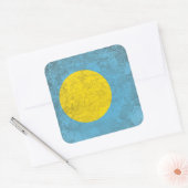 Palau Vierkante Sticker (Envelop)