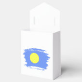 Palau vlag bedankdoosjes (Geopend)