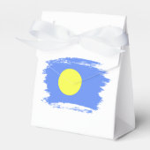 Palau vlag bedankdoosjes (Voorkant Zijde)