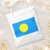 Palau vlag bedankzakje (Geknipt)