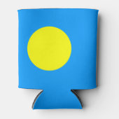 Palau-vlag Blikjeskoeler (Voorkant)