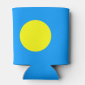 Palau-vlag Blikjeskoeler (Achterkant)