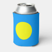 Palau-vlag Blikjeskoeler (Blikje Achterkant)