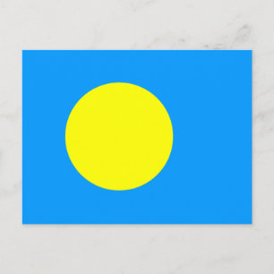 Palau vlag briefkaart