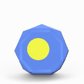 Palau-vlag Fotoblokken (Voorkant)