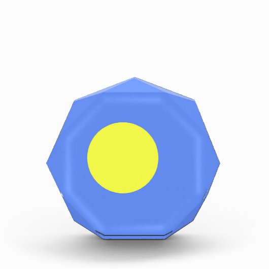 Palau-vlag Fotoblokken (Voorkant)