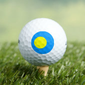 Palau-vlag Golfballen (Insitu Shirt)