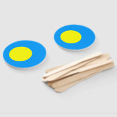 Palau-vlag Handwaaier (Niet-gemonteerd)